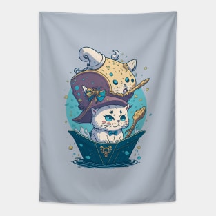 Captain Catbeard - Sailing the Seven Seas Tapestry