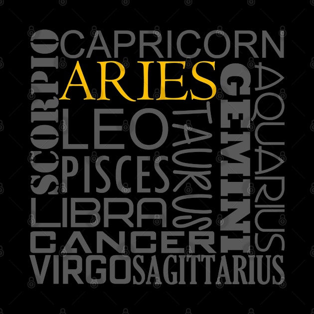 Aries Zodiac Montage by inotyler