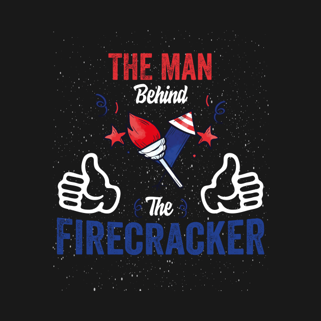 Funny Pregnancy 4th Of July The Man Behind The Firecracker by Saad Store 