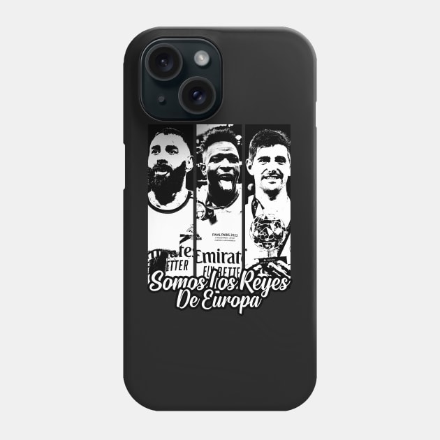 We are the Kings of Europe Phone Case by lounesartdessin