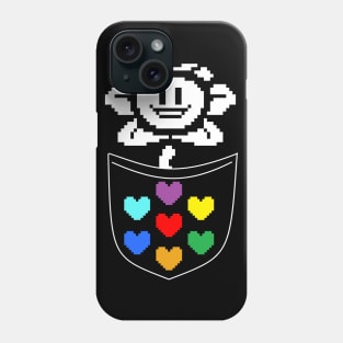 Pocket Flowey Phone Case