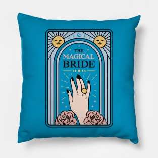 Cool bachelorette gift bride Pillow