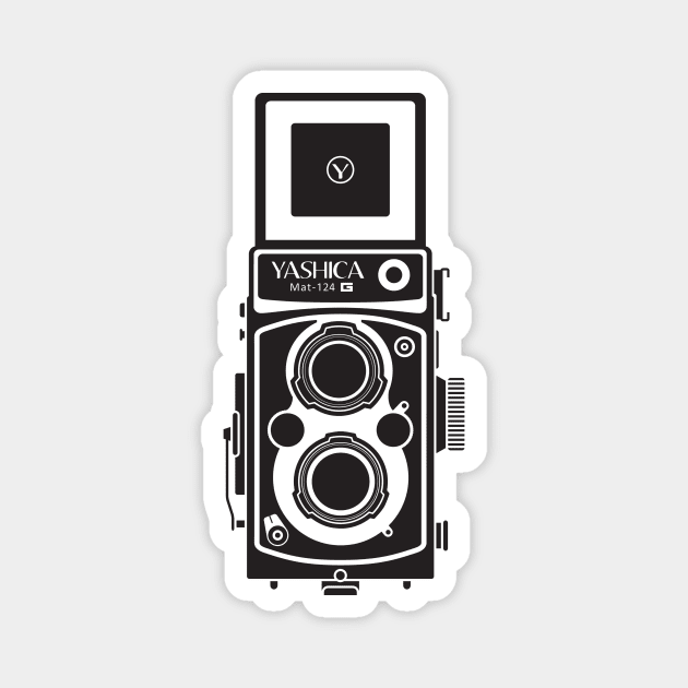 Yashica Mat 124G Magnet by miguelangelus