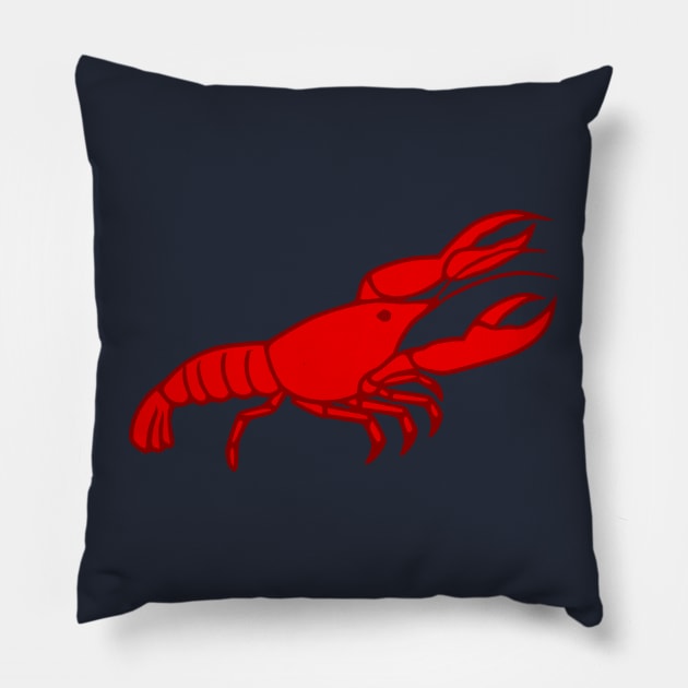 Crawfish Pillow by KayBee Gift Shop