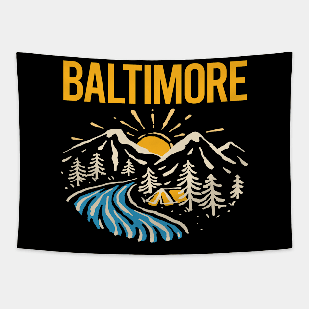 Nature Landscape Baltimore Tapestry by rosenbaumquinton52