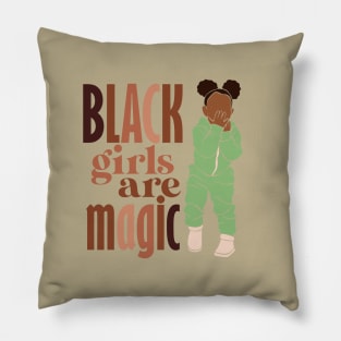 Black Girls Are Magic C Pillow