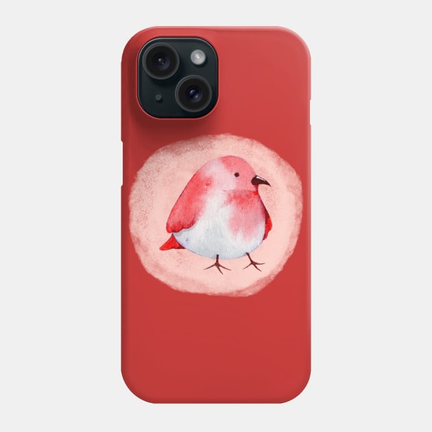 Watercolor Bird Phone Case by WizardingWorld