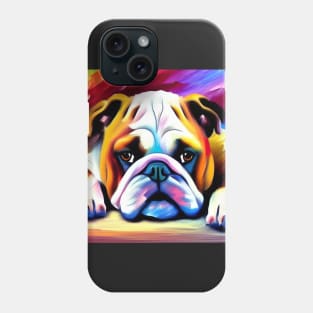 English Bulldog at Rest Phone Case