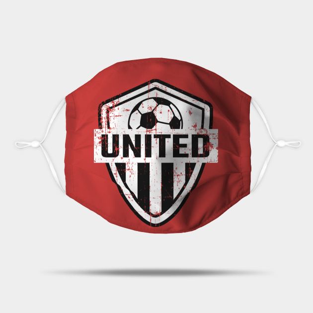 DC Soccer Jersey Style Football FC - United Soccer - Mask | TeePublic