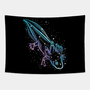 Axolotl constellation Tapestry