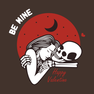 Skeleton in love T-Shirt