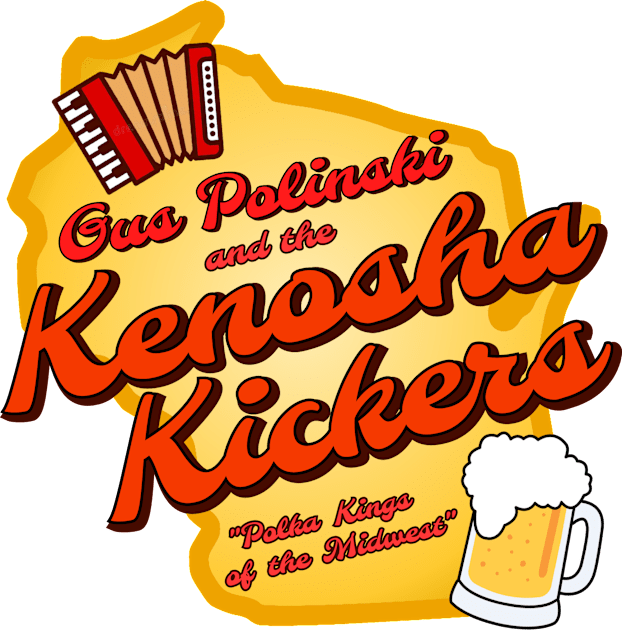 Kenosha Kickers - Polka Kings of the Midwest (Two-Sided) Kids T-Shirt by ILLannoyed 