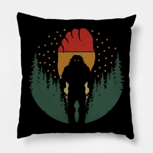 Bigfoot Footprint Pillow