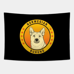 Norwegian Buhund Dog Portrait Tapestry