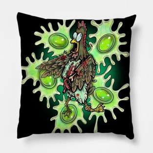 Zombie Chicken Pillow