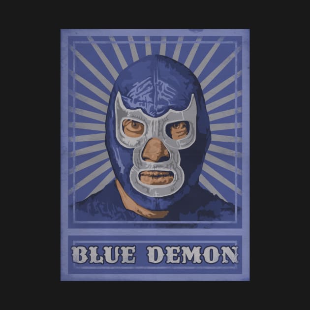 Blue Demon Poster by TheManito