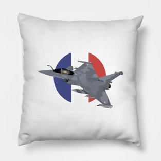 Rafale French Jet Fighter Pillow