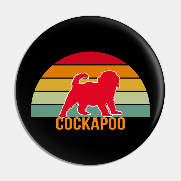 Cockapoo Vintage Silhouette Pin by khoula252018