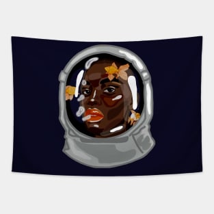 Astronaut fishbowl Tapestry