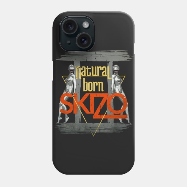 Gemini - Natural Born Skizo Phone Case by yaros