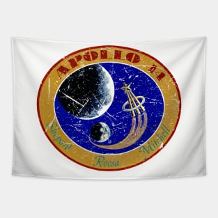 Apollo 14 Vintage Insignia Tapestry