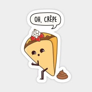 Oh, Crepe pun Magnet