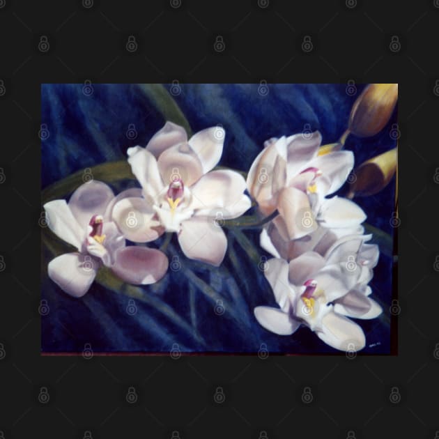 Orchid - Painting by Avril Thomas - Adelaide / South Australia Artist by AvrilThomasart