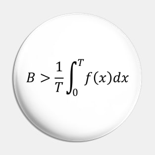 Be Greater Than Average Integral Pin