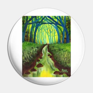 'Blue Ridge Rumination #36'' Pin