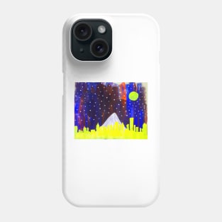 Vibrant City Night Life Phone Case