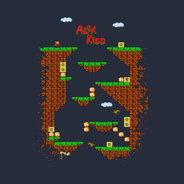 Alex Kidd in Miracle World by degdesign