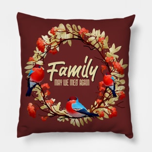 Birds with Beautiful Family Massage Pillow