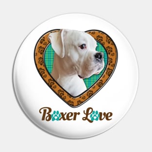 Boxer Love Original Pin