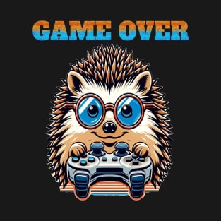 Hedgehog gamer non official gift ideas T-Shirt