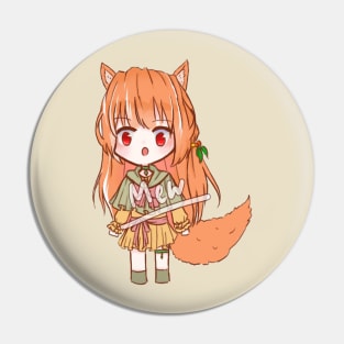 orange hair fox Pin