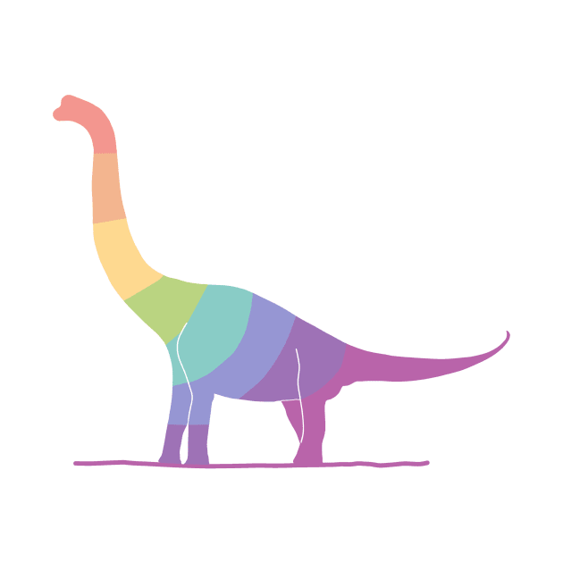 Sauropod - Rainbow by Design Fern