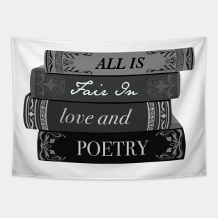 All is Fair Books Tapestry