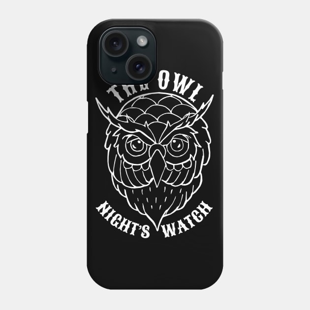 The Night's Watch Owls Phone Case by KewaleeTee