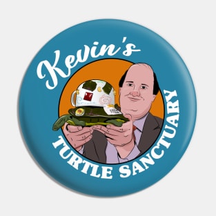 Kevin's Turtle Sanctuary (white text) Pin