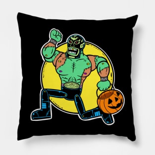 Lucha-WEEN! Pillow