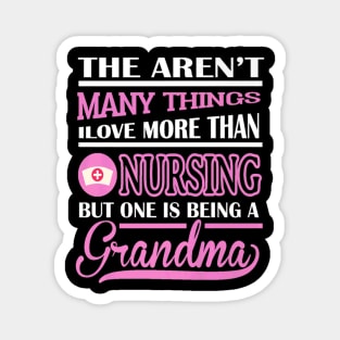 Grandma Nurse Nurses Day Magnet