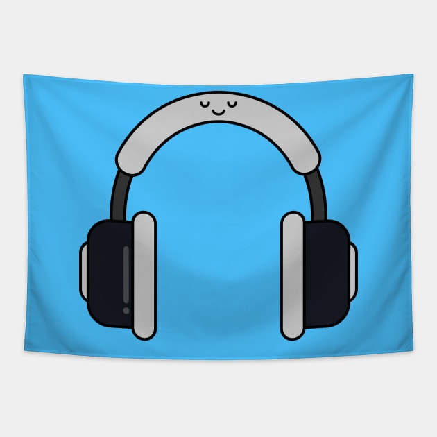 Headphones Tapestry by WildSloths