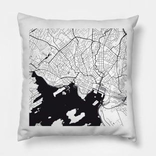 Oslo Map City Map Poster Black and White, USA Gift Printable, Modern Map Decor for Office Home Living Room, Map Art, Map Gifts Pillow