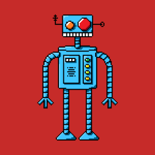 Pixel Robot 041 T-Shirt