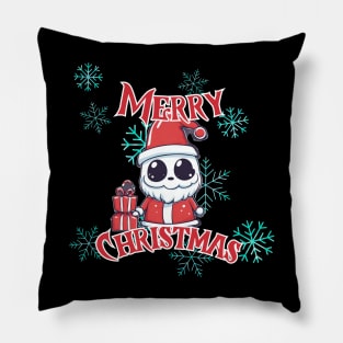 Cute Alien Santa Pillow