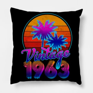 Vintage Classic 1963 Pillow