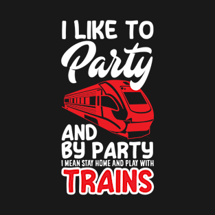 Funny Trainspotter Trainspotting Gift Idea T-Shirt