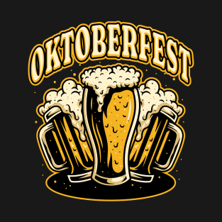 3 Beers Oktoberfest Party T-Shirt