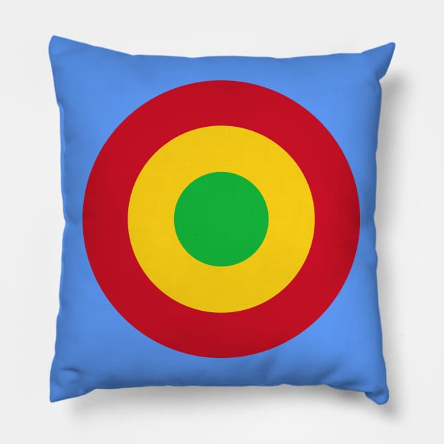 Mali Air Force Roundel Pillow by Lyvershop