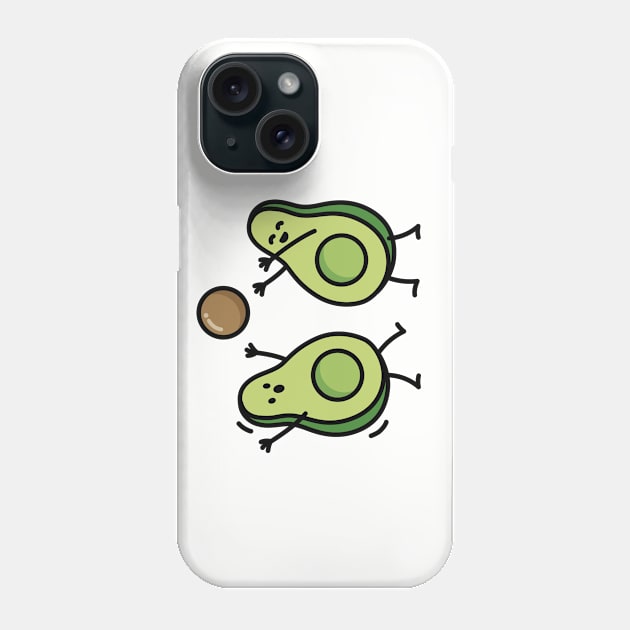 Avocado handball basketball korfball Phone Case by LaundryFactory